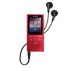 Sony NW-E394L 8GB Walkman Music Player with 1.77" Display, ClearAudio+, PCM, AAC, WMA and MP3 (Red)