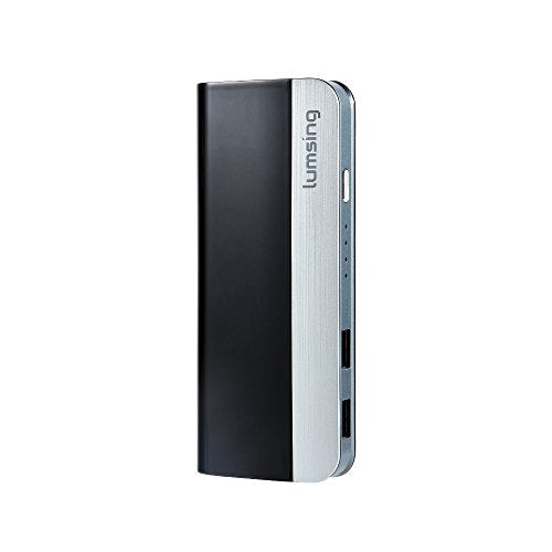 lumsing-10400mah-harmonica-series-dual-usb-portable-charger-external-battery-power-bank-black image no. 1 buy in Dubai from Astronom at best price shipping worldwide by Lumsing