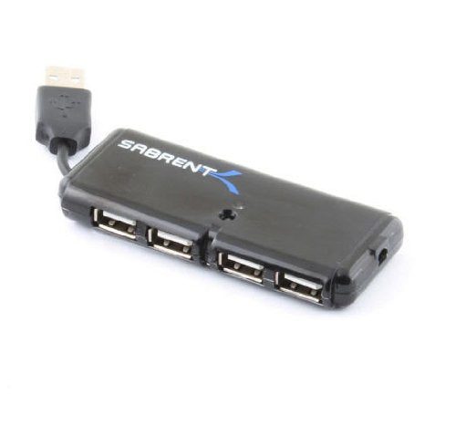sabrent-sbt-u2ha-usb-2-0-hi-speed-bus-powered-ultra-slim-4-port-mini-hub image no. 1 buy in Dubai from Astronom at best price shipping worldwide by Sabrent
