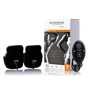 Slendertone Unisex's Arm Toner Bicep and Tricep with Rechargeable Controller, Black, 25-45 cm