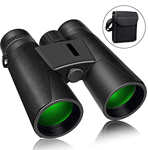 12x42 High Power Binoculars Compact for Adults Bird Watching, Upworld HD Binocular Professional with BAK4 Prism, FMC Lens, Fogproof & Waterproof Great for Hunting Travel Concerts Sports Events