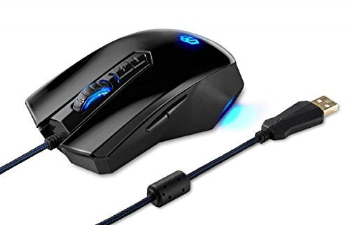 iclever-ic-m1-3200-dpi-led-wired-usb-optical-gaming-mouse-9-programmable-button-cool-led-lighting-advanced-profile-management image no. 1 buy in Dubai from Astronom at best price shipping worldwide by iClever