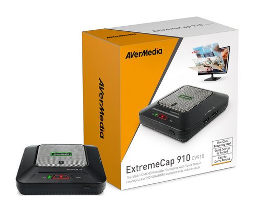AverMedia ExtremeCap 910 HD Recorder with Voice Memo