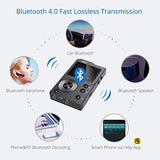 iRULU F20 HiFi Lossless Mp3 Player with Bluetooth: DSD High Resolution Digital Audio Music Player with 16GB Memory Card