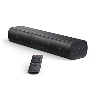 Soundbar,SAKOBS 60W 16-Inches Sound Bars for TV,3D Surround Sound Bluetooth 5.0 Home Theater TV Speakers,PC sound bar with DSP Technology,105dB,OPT/RCA/BT Input