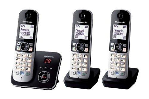 Panasonic KX-TG6823EB Trio DECT Cordless Telephone Set with Answer Machine