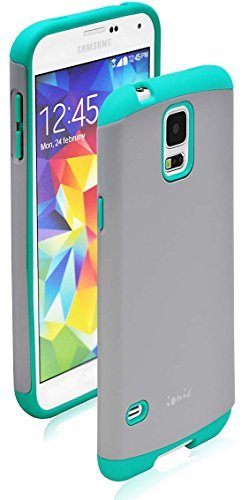 ionic-bella-case-for-samsung-galaxy-s5-sv-2014-smartphone-at-t-t-mobile-sprint-verizon-gray-green image no. 1 buy in Dubai from Astronom at best price shipping worldwide by Ionic