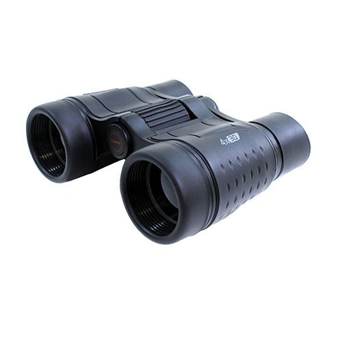 Tasco Essentials 4 x 30 mm All Purpose Binocular, 254300. BK-7 Roof Prism Binocular with Anti-reflection Coatings, Black