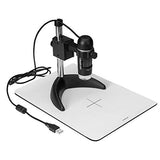 Mustcam 5Mega Pixel USB Digital Microscope with Measurement software for Windows/Mac，UVC, Works on Android & Linux, 10x-300x Magnifications, Handheld & Observation Stand