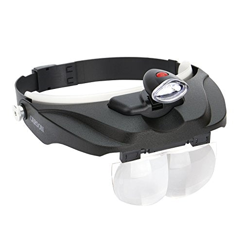 carson-optical-pro-series-magnivisor-deluxe-head-worn-led-lighted-magnifier-with-4-different-lenses-1-5x-2x-2-5x-3x-cp-60 image no. 1 buy in Dubai from Astronom at best price shipping worldwide by Carson