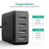 ravpower-bolt-30w-6a-4-port-rapid-charging-station-usb-travel-wall-charger-for-iphone-5s-5c-5-4s-4-ipad-5-air-mini-samsung-galaxy-s4-s3-s2-note-3-2-kindle-fire-hd-hdx-google-nexus-4-5-7-10-motorola-droid-razr-maxx-moto-x-htc-one-x-v image no. 2buy in Dubai from Astronom.ae gifts for him shipping worldwide