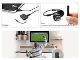 bluetooth-transmitter-iclever-wireless-portable-transmitter-connected-to-3-5mm-audio-devices-paired-with-bluetooth-receiver-tv-ears-bluetooth-dongle-a2dp-stereo-music-streaming-black image no. 5 shop online in Dubai from Astronom.ae educational and scientific gifts best selling products  