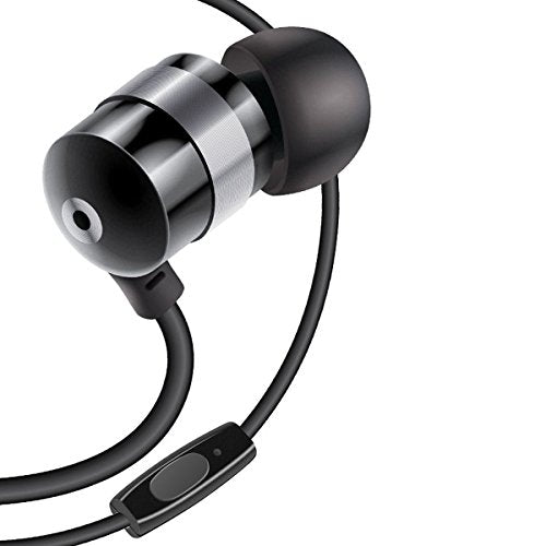 gogroove-audiohm-hf-earbud-headphones-with-mic-deep-bass-comfortable-ear-gels-black-in-ear-earphones-featuring-noise-isolating-design-durable-alloy-driver-housing-ergonomic-angled-fit image no. 1 buy in Dubai from Astronom at best price shipping worldwide by GOgroove