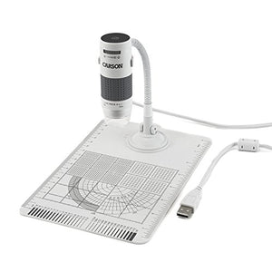 Carson MM-840 eFlex LED USB Digital Microscope with Flexible Stand and Base 75x/300x (based on a 21″ monitor)