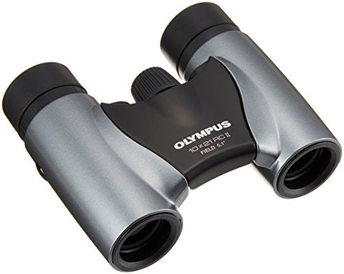 Olympus 10x21 RC II Binoculars with Case Silver