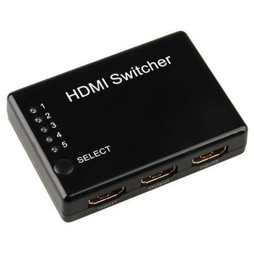 sanoxy-hdmi-5x1-5-port-switch-switcher-with-ir-remote-support-3d image no. 1 buy in Dubai from Astronom at best price shipping worldwide by Generic