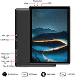 10 Inch Tablet Android 10.0 4GB RAM 64GB ROM + 128GB Expanded with IPS Screen HD Quad Core 1.6GHz Dual LTE SIM Tablets with WIFI | 8000mAh | Bluetooth | GPS | with Keyboard and Mouse (Black)