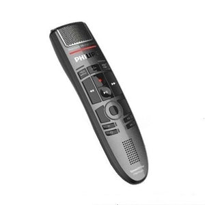 Philips LFH3500 SpeechMike Premium USB Dictation Microphone Precision Control Push Buttons Operation by Sliding Switch Charcoal