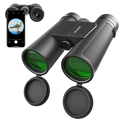 Usogood 12X42 Powerful Binoculars for Adults Bird Watching with 16.5mm BAK4 Prism, Large Eyepiece FMC Lens Great for Hunting Travel Concerts Stargazing Hiking Sport