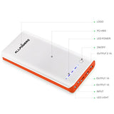 allpowers-high-capacity-16000mah-3-port-power-bank-portable-charger-with-ipower-technology-for-ipad-iphone-samsung-android-smartphone-5v-tablets-and-morewhite-orange image no. 3 buy in UAE from Astronom.ae gadgets with COD  