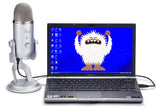 blue-yeti-usb-microphone-silver image no. 3 buy in UAE from Astronom.ae gadgets with COD  