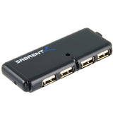 sabrent-sbt-u2ha-usb-2-0-hi-speed-bus-powered-ultra-slim-4-port-mini-hub image no. 5 shop online in Dubai from Astronom.ae educational and scientific gifts best selling products  