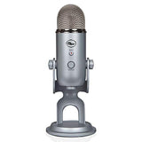 blue-yeti-usb-microphone-silver image no. 1 buy in Dubai from Astronom at best price shipping worldwide by Blue