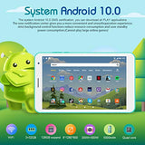 Tablet with 8 Inch Android 10.0 Quad Core Processor 1.6GHz 3G ROM 32GB RAM Tablet for Children with 5MP Camera Tablet with WiFi Bluetooth Google Play (Green)