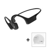 AFTERSHOKZ Xtrainerz Open-Ear MP3 Swimming Bone Conduction Headphones with 4GB memory, Black Diamond