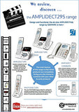 Additional Handset for Geemarc AmpliDECT295- Amplified Cordless Telephone with Integral Answering Machine - White - UK Version