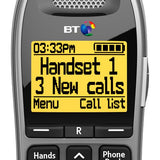 BT 4000 Cordless Big Button Phone with Nuisance Call Blocker - Pack of 2