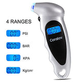 coralov-2-pack-digital-tire-pressure-gauge-150-psi-tire-gauge-for-cars-trucks-bicycles-motorcycles-with-backlit-lcd-lighted-nozzle-and-non-slip-grip-silver-and-blue-with-8-black-plastic-valve-caps image no. 3 buy in UAE from Astronom.ae gadgets with COD  
