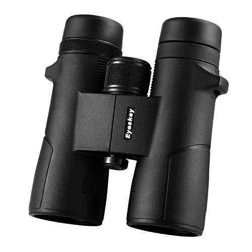 Eyeskey HD 10x42 Hunter Binoculars for Adults | Close Focus | Wider Field of View | Crystal Images | Waterproof Fog-proof | Quality Binos for Huning Outdoor Nature Watching Game Events … (10X42)