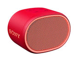 Sony SRS-XB01 Compact Portable Water Resistant Wireless Bluetooth Speaker with Extra Bass - Red