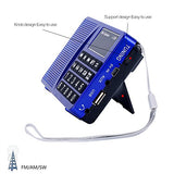 lcj-portable-fm-am-shortwave-multiband-radio-receiver-with-micro-tf-card-and-usb-driver-mp3-player-usb-charging-cable-1000mah-rechargeable-li-ion-battery-l-258-blue image no. 2buy in Dubai from Astronom.ae gifts for him shipping worldwide