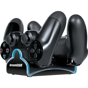 dreamgear-playstation-4-dual-charge-dock image no. 1 buy in Dubai from Astronom at best price shipping worldwide by dreamGEAR