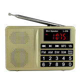 retekess-l-258-am-fm-shortwave-transistor-radio-support-micro-tf-card-and-usb-driver-aux-input-mp3-player-usb-charging-cable-1000mah-rechargeable-li-ion-batterygold image no. 3 buy in UAE from Astronom.ae gadgets with COD  
