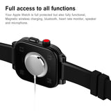 IP68 Waterproof case for 38mm Apple Watch Series 3 & 2 with Strap,Heavy Duty Shockproof Impact Resistant iWatch Full Sealed Case with Premium Soft Silicone Band
