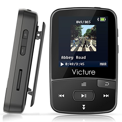victure-bluetooth-mp3-player-8gb-clip-sport-portable-lossless-sound-hi-fi-music-player-with-headphone-fm-radio-voice-recorder-support-up-64gb image no. 1 buy in Dubai from Astronom at best price shipping worldwide by Victure