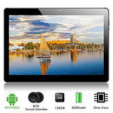 10.1'' Inch Google Android 10.0 Tablet PC,PADGENE 4G Phablet Pad with 4GB RAM 128GB ROM, Supports TF Card(can be extended up to 256GB), Octa-Core, 5G WiFi, 6000mAh Battery, Google play-Q10 Plus