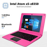 iSTYLE 10.1" Laptop Windows 10 Notebook Netbook, 2GB RAM 64GB eMMC, Support 128GB Micro SD Expansion, with Laptop Bag, Mouse, Mouse Pad, Headphone (Blue)