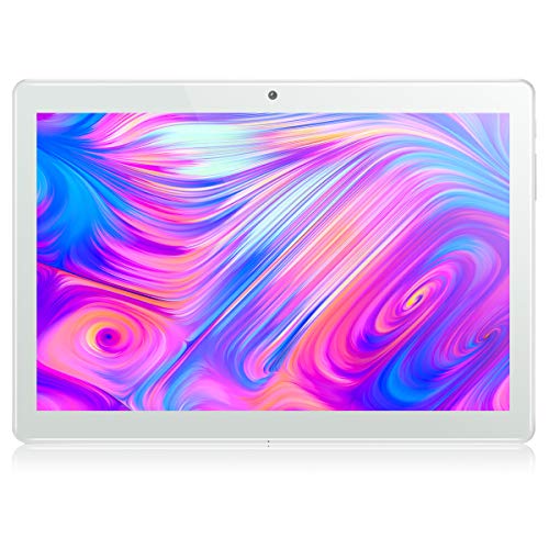 10.1 Inch Google Android Tablet,PADGENE Android 8.1 Phablet Tablet Quad Core Pad with Dual Camera, 1GB Ram+16GB Disk, Wifi, Bluetooth, 1280x800 HD IPS screen, Google Play