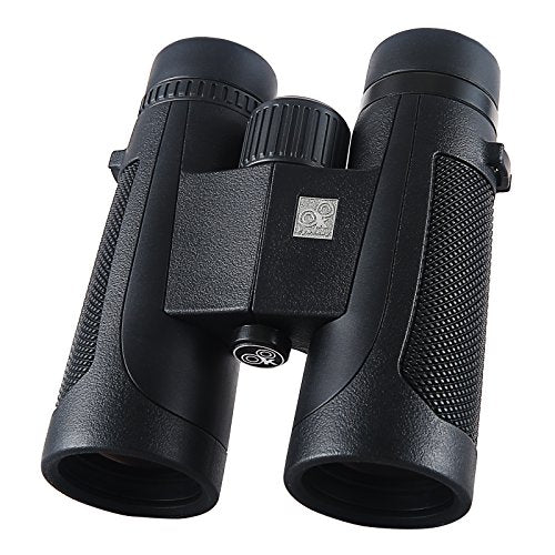 Eyeskey HD Hunter Binoculars for Adults | Wide Field of View | Bright Vision | Waterproof Fog-proof | Beginner's Roof Binoculars for Hunting Wildlife Watching Game Events (10X42)