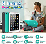 Tablet 8 Inch Android 10.0 Kids Tablet 32GB ROM 3GB RAM Tablet PC - WiFi,Bluetooth,Dual Camera,Educationl,Games,Parental Control,Eye Health Mode,Kids Software Pre-Installed with Kids-Tablet Case