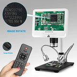 Andonstar AD206 White Digital Microscope 7 Inches LCD Screen Digital Magnifier Soldering Tools for Circuit Board Phone Repair