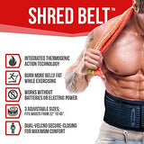 Iron Bull Strength The Shred Belt - Waist Trimmer Belt, Belly Fat Burner, Weight Loss Belt, Spot Reduction Belt, Waist Slimmer (Medium - Fits 28in to 38in Waists)