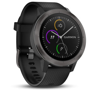 Garmin Vivoactive 3 GPS Smartwatch with Built-In Sports Apps and Wrist Heart Rate, Gunmetal