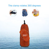 Lavod IPX8 Underwater MP3 Music Player 8GB memorry Walk Man with 100% Waterproof Swimbuds Headphones Suit for Running and Swimming(Orange)