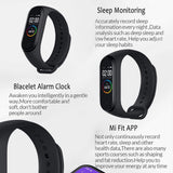 Xiaomi Mi Band 4 Fitness Tracker, Newest 0.95" Color AMOLED Display Bluetooth 5.0 Smart Bracelet Heart Rate Monitor 50M Waterproof Bracelet with 135mAh Battery up to 20 Days Activity Tracker (Black)