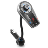 GOgroove FlexSMART X2 Bluetooth FM Transmitter for Car Radio w/USB Charging, Multipoint Pairing, Music Controls, Hands Free Microphone - Sync with iPhone, Android, Tablets (Updated 2019 Version)